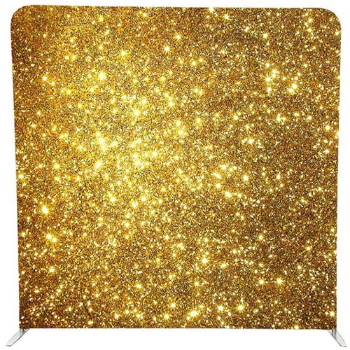 The Glitter Gold Backdrop for Photobooth hire in KZN & Durban