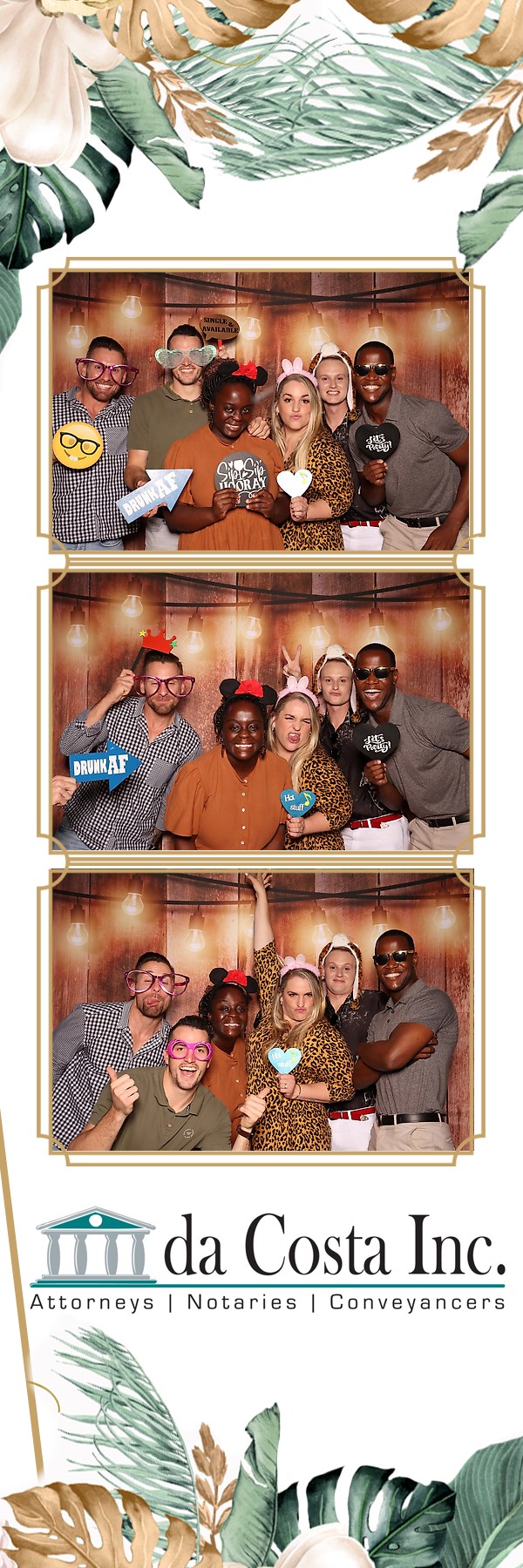 Corporate Photobooth with instant postcard printing in durban, umhlanga, ballito and across KZN