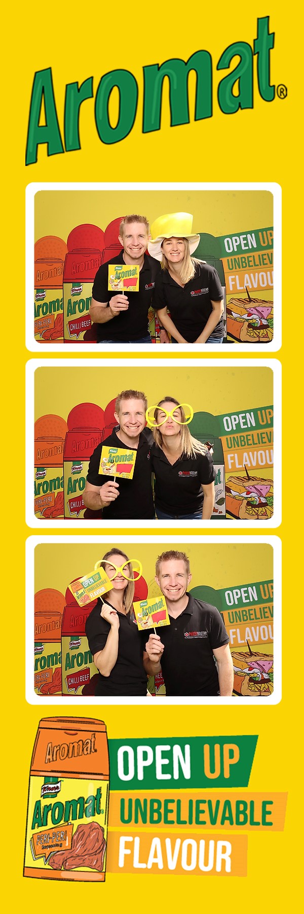 Corporate Photobooths for hire for events in Durban and KZN. Professional Photostrips printed onsite