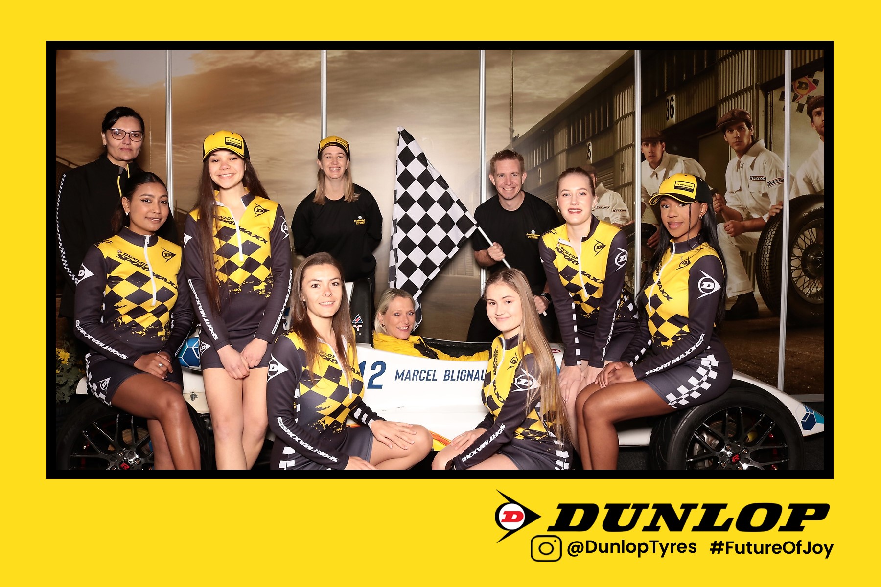 Dunlop Festival of Motoring - Photobooth LAB offers Instant printing for events up to 20 000 PAX