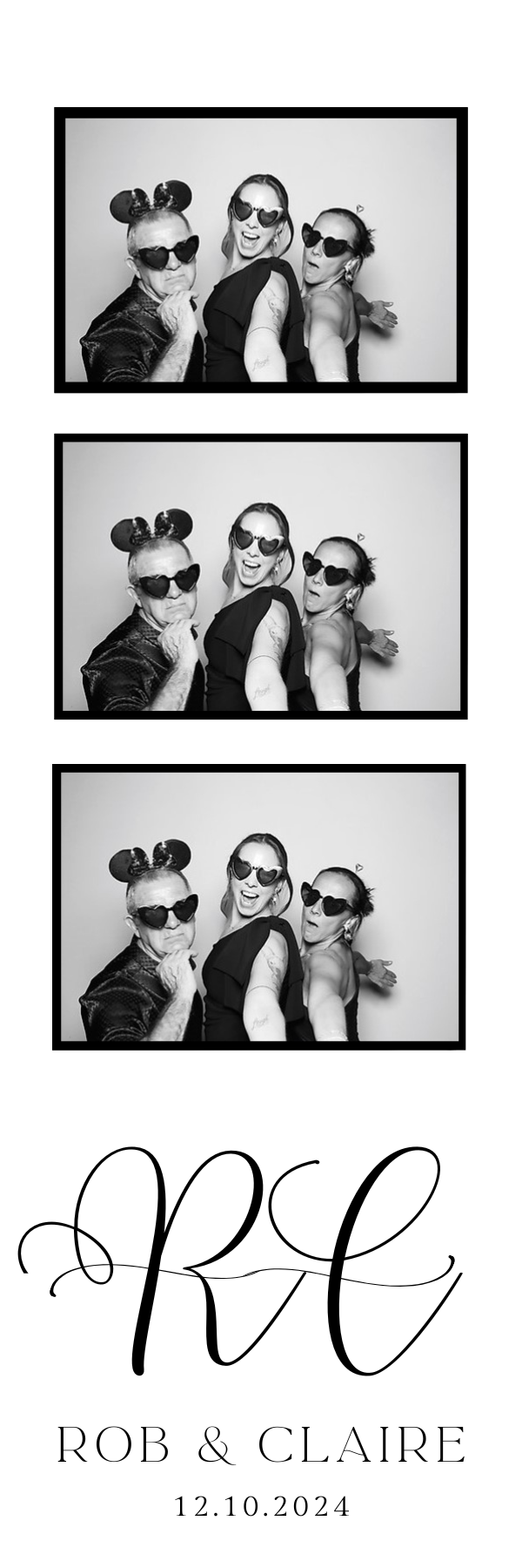 Glam Photobooth with Instant Printed Photostrip or Postcards. Cutom Designed Template with your Logo. Perfect for Weddings and Birthdays in Durban, umhlanga and KZN Midlands