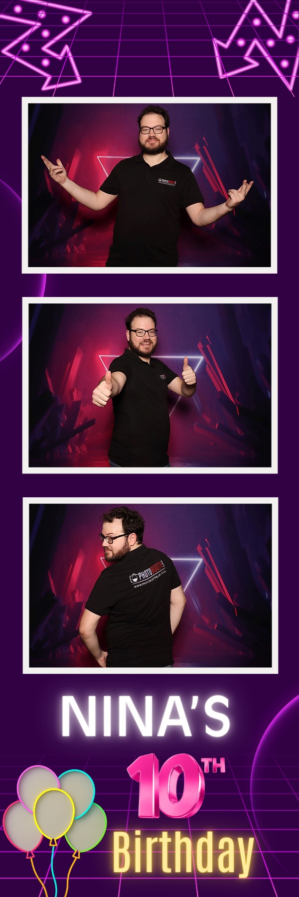 Photobooths for Kids Birthdays with instant Printed Photobooth strips or postcards. Professional Photobooths with Backdrops and Instant Photos
