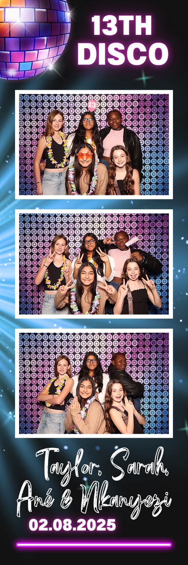 Photobooths for Kids Birthdays with instant Printed Photobooth strips or postcards. Professional Photobooths with Backdrops and Instant Photos