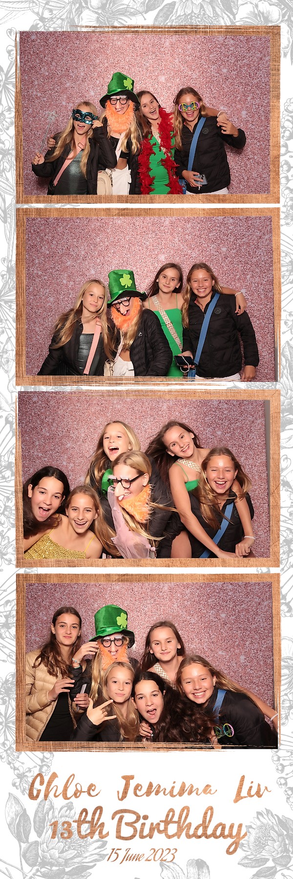 Photobooths for Kids Birthdays with instant Printed Photobooth strips or postcards. Professional Photobooths with Backdrops and Instant Photos