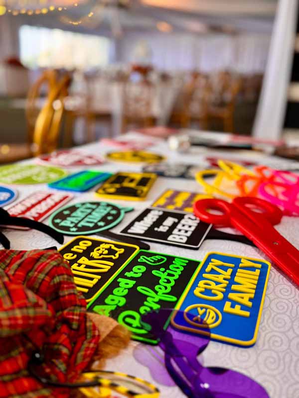 Photobooth Props for Kitchen Tea, Hens Parties, Weddings and Corporate Events in Durban, KZN or Midlands