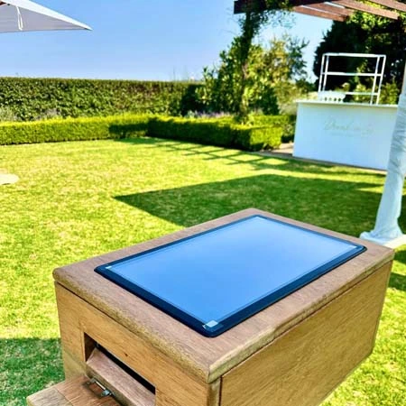 instant Printing for Canapes and corporate events- Guests can upload their own photos and turn them into Glam Beauty Keepsakes in seconds. KZN Midlands Instant Printing Photos for Wedding Canapes
